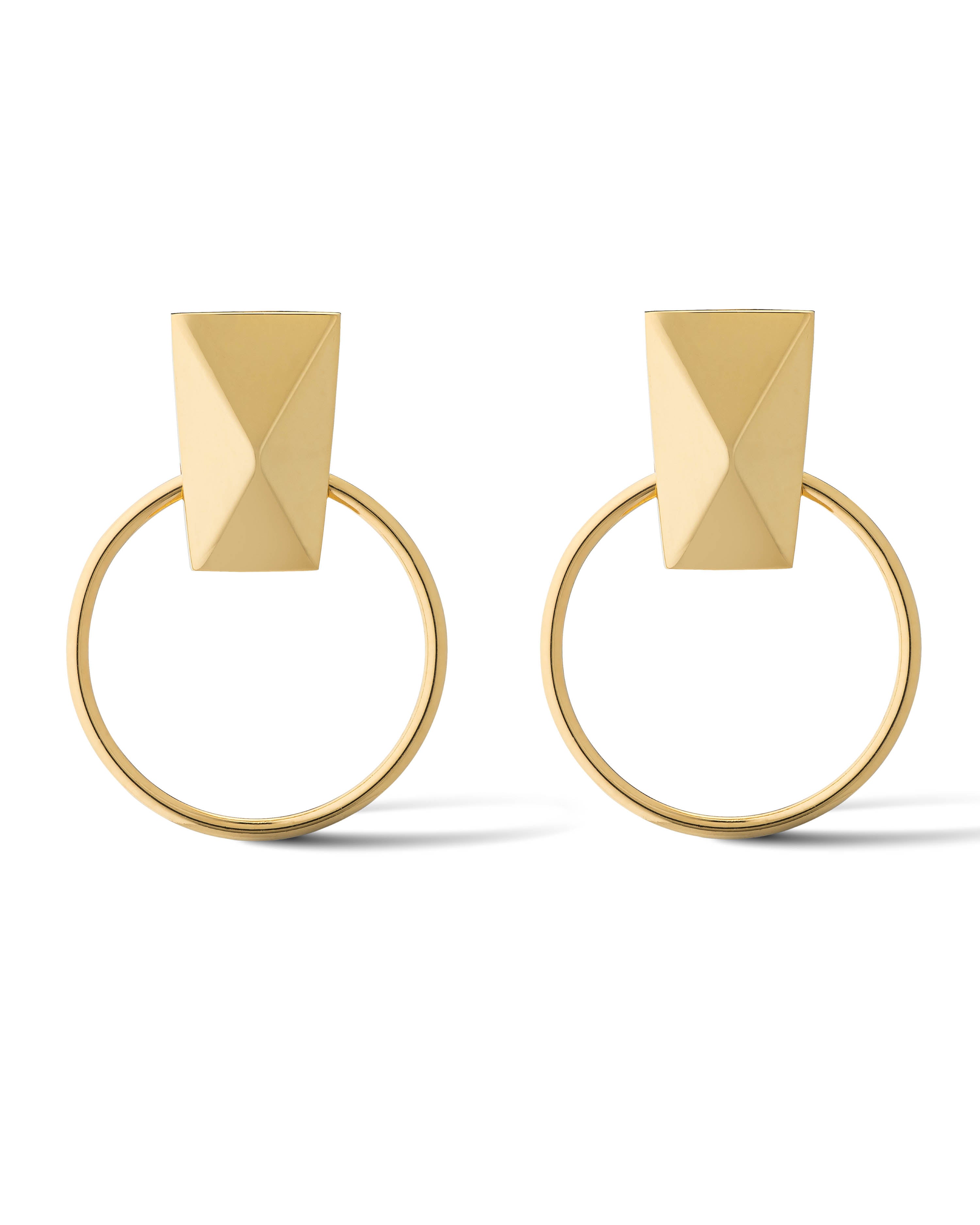 Architectural Hoop Earrings Saint Owen