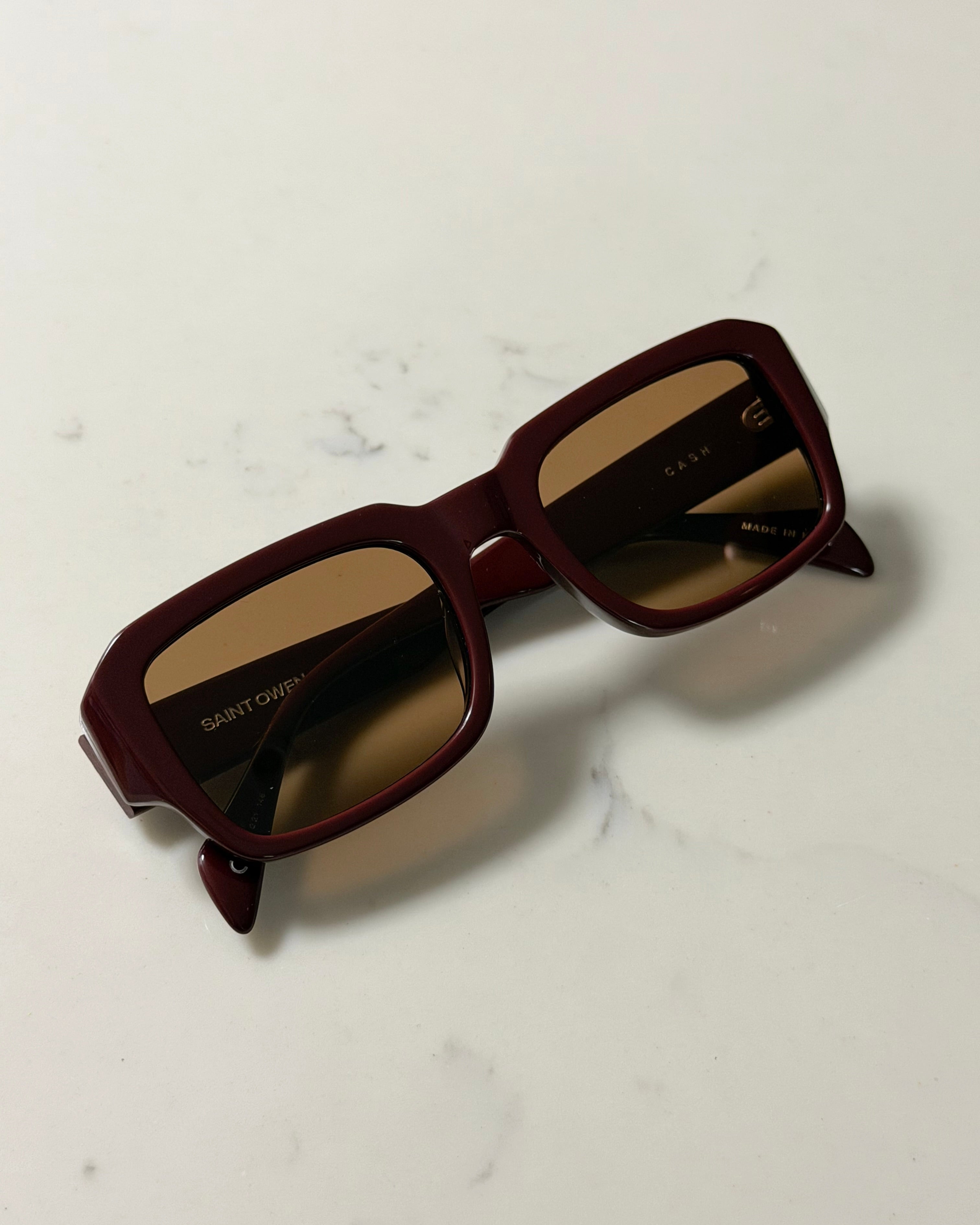 CASH maroon | brown Saint Owen