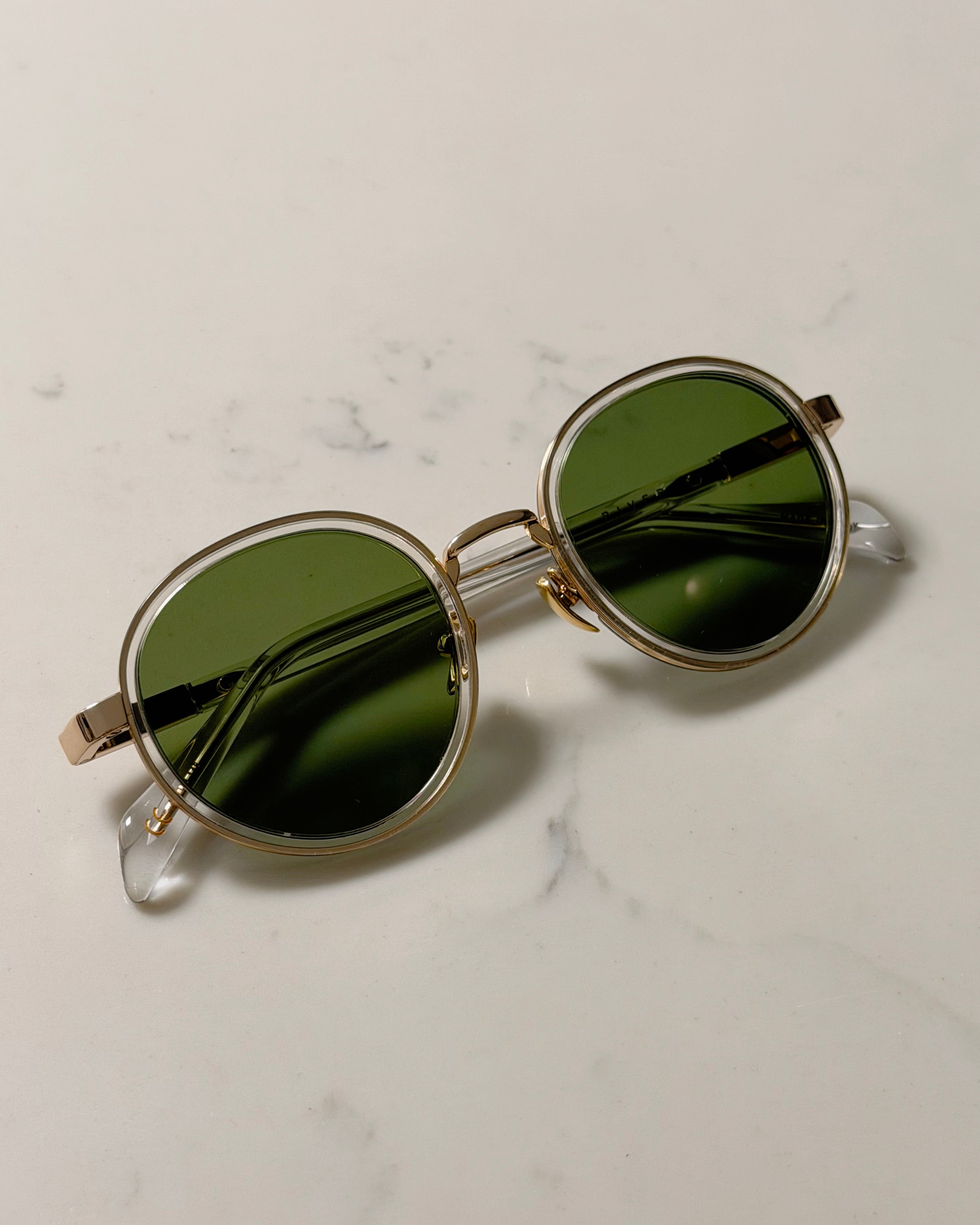 RIVER clear | gold | olive Saint Owen