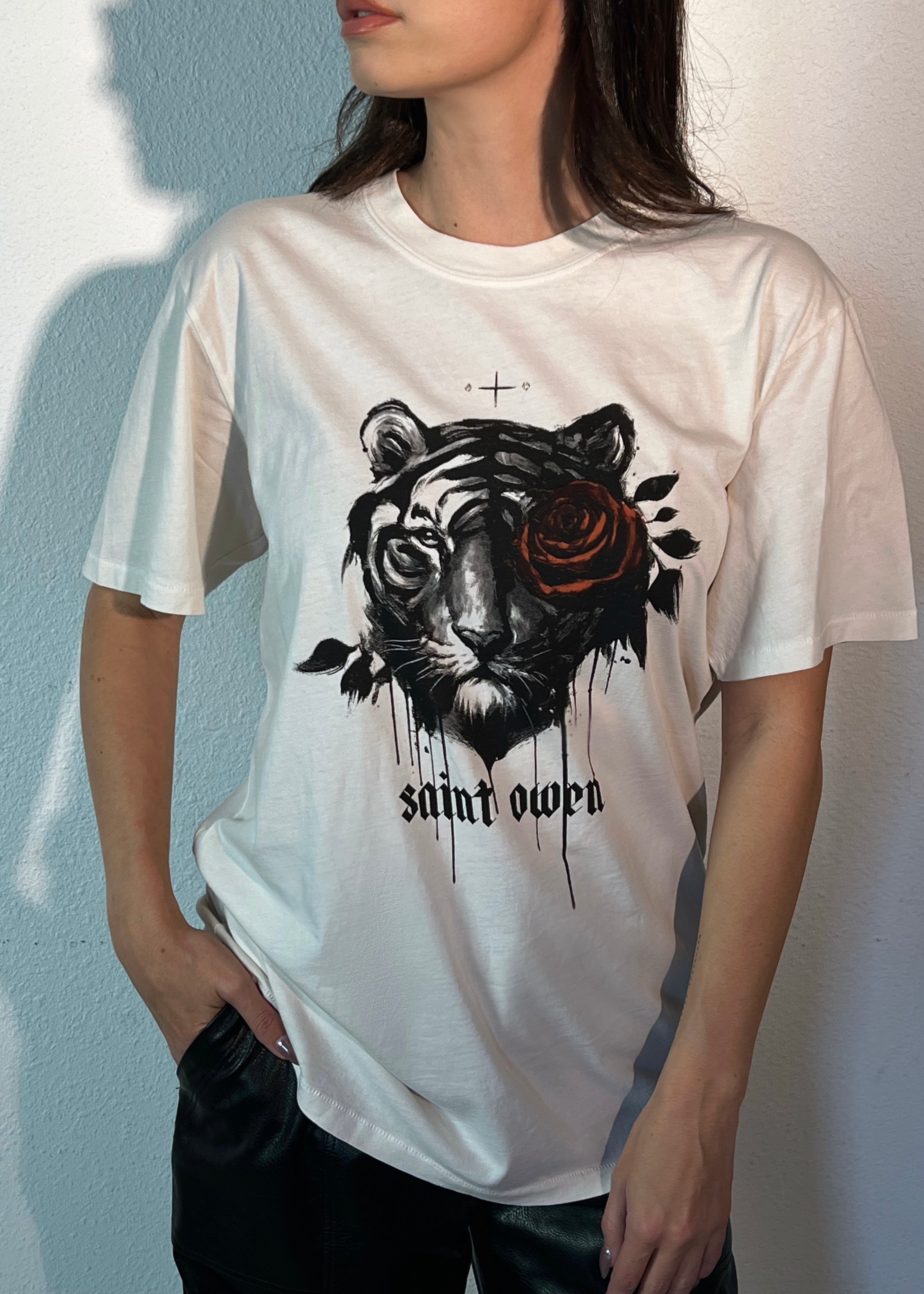 TIGER ROSE TEE (Copy) Saint Owen