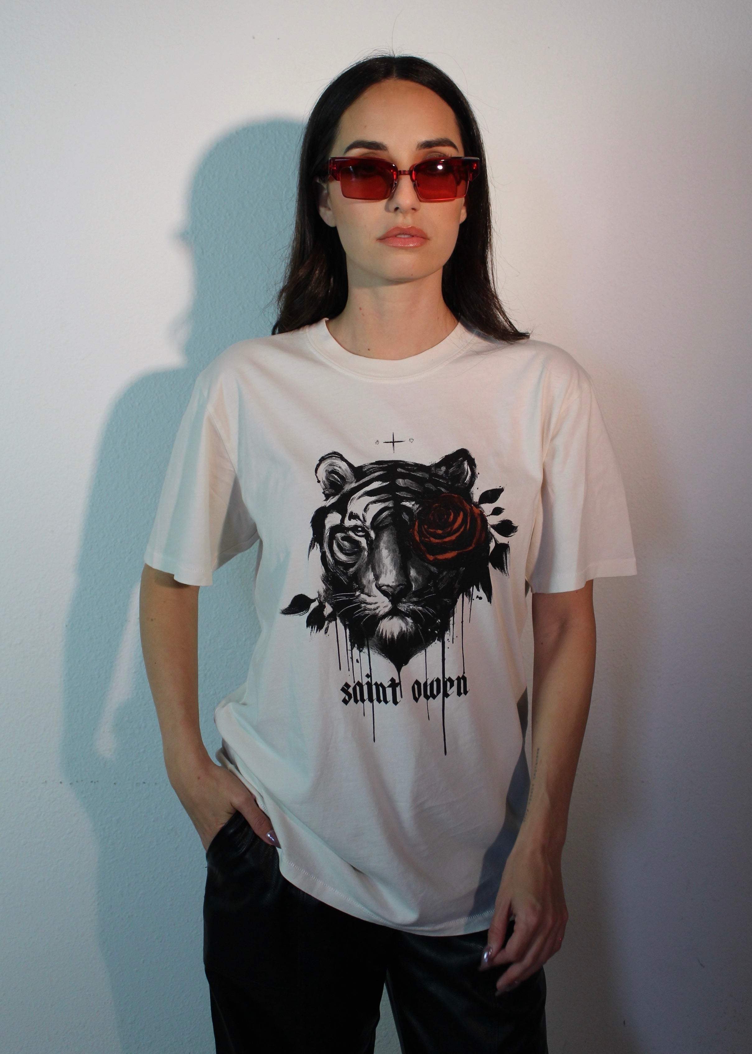 TIGER ROSE TEE (Copy) Saint Owen