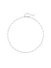 Moon Necklace - Silver