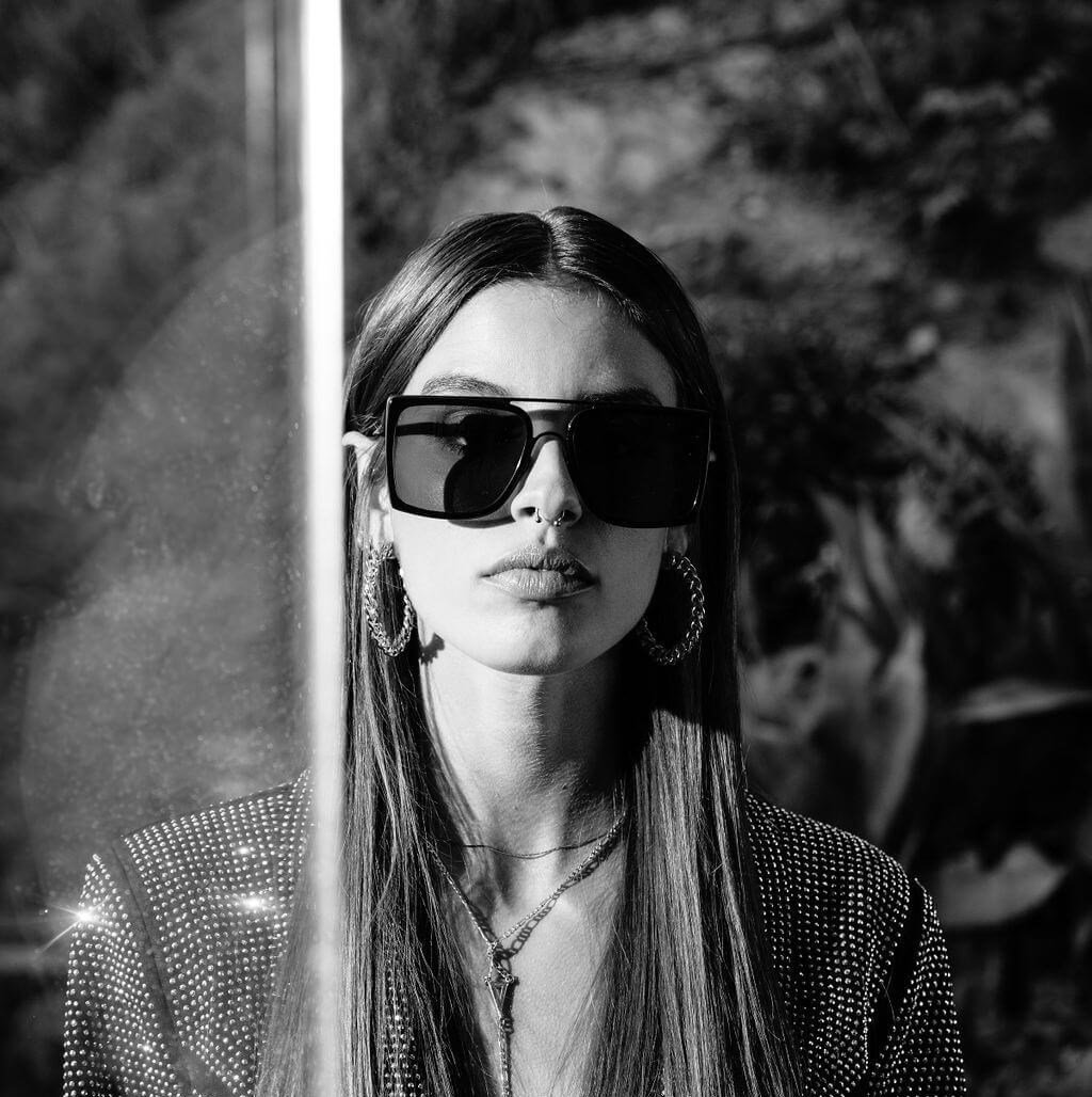 TRENDKILL Black Unisex Sunglasses Unique Eyewear Saint Owen