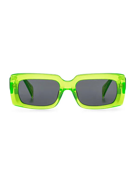 Lime store green sunglasses