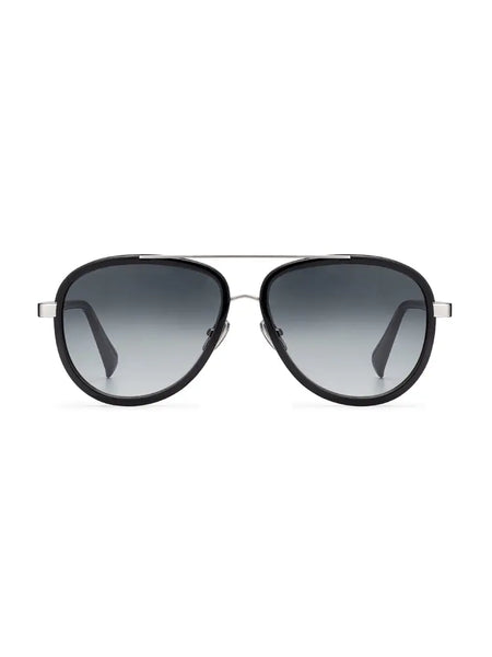 Saint Owen Women’s Black Aviator Sunglasses - Gradient Smoke Lenses Excellent Aviator Sunglasses for Men and Women | Saint Owen main image 2