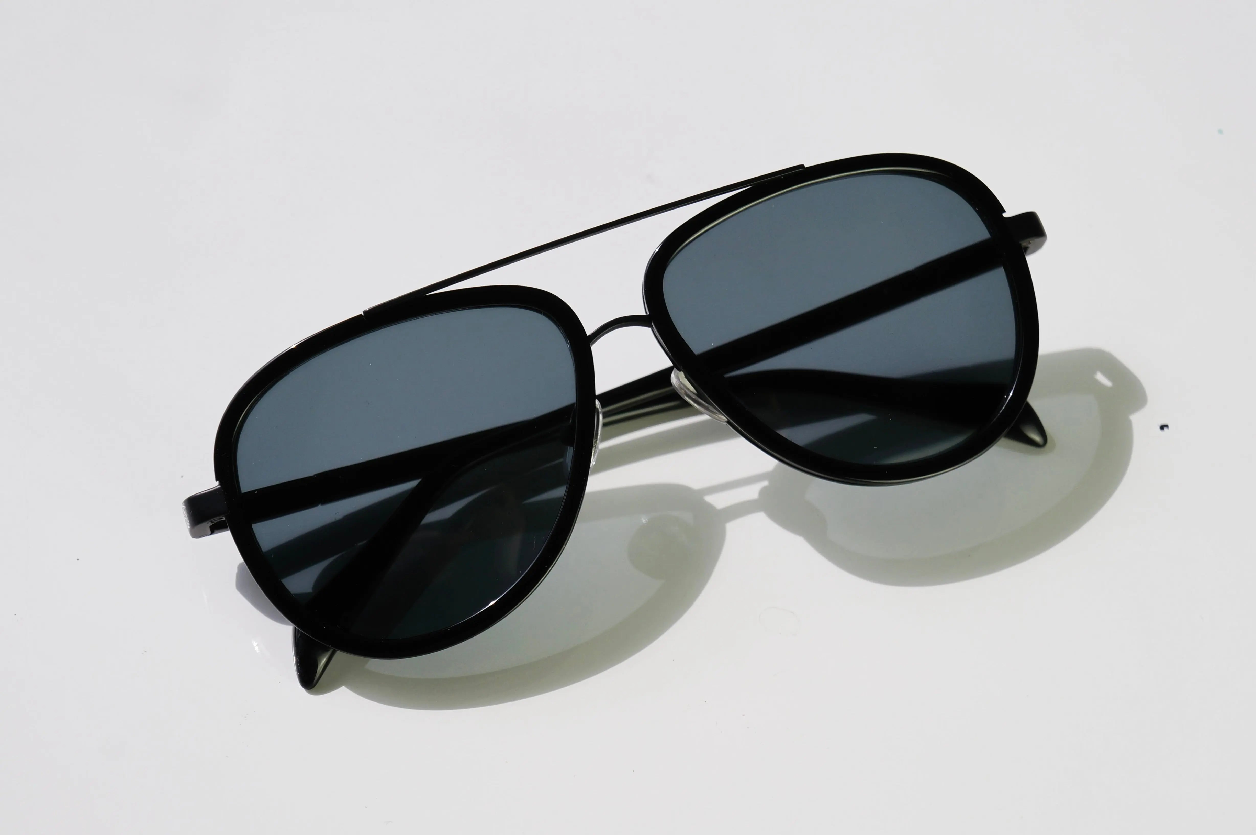 STORCH AVIATOR Black Sunglasses Unisex Eyewear – Saint Owen